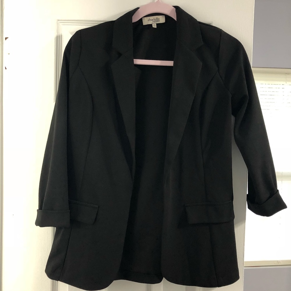 Suit jacket black